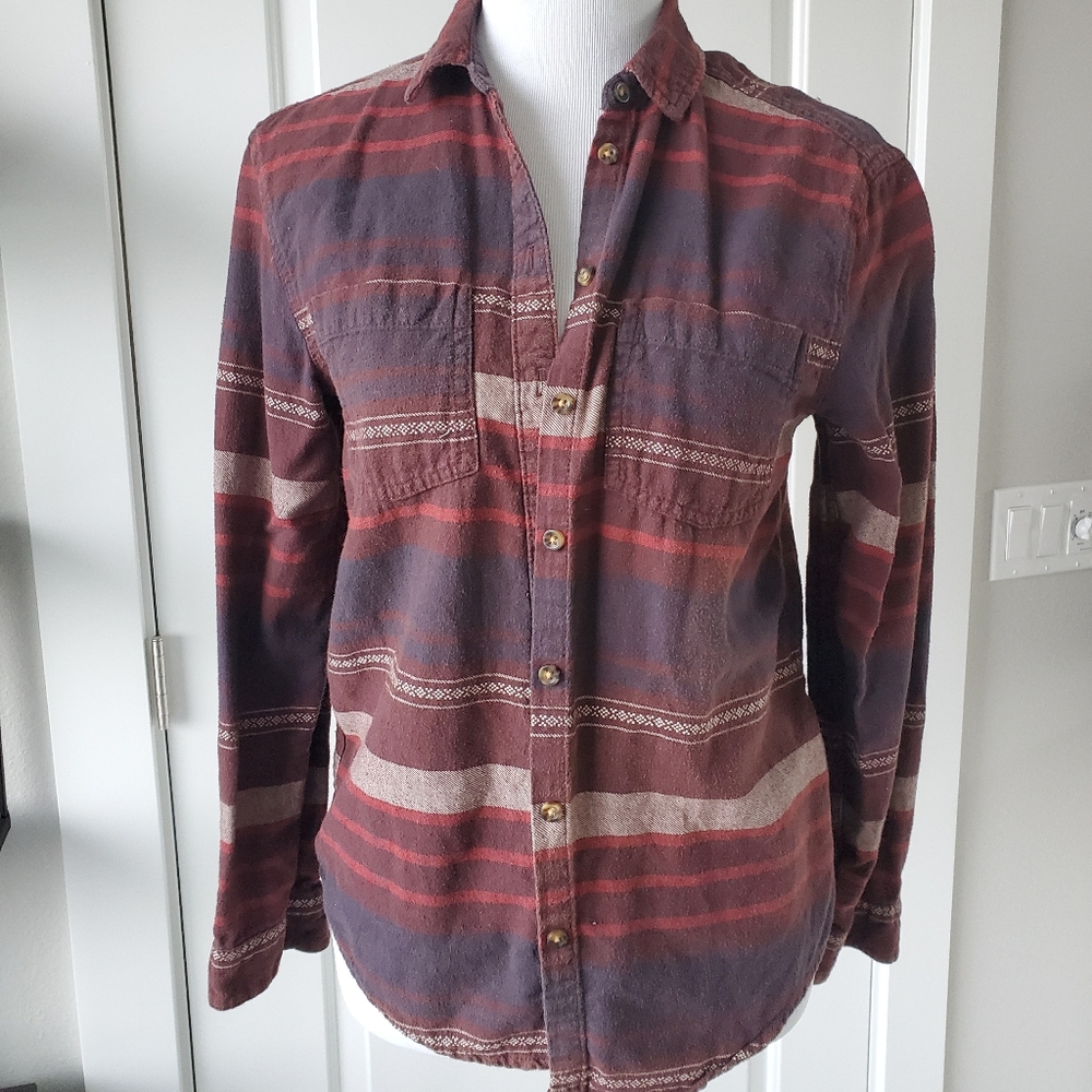 Urban Outfitters | Striped Flannel